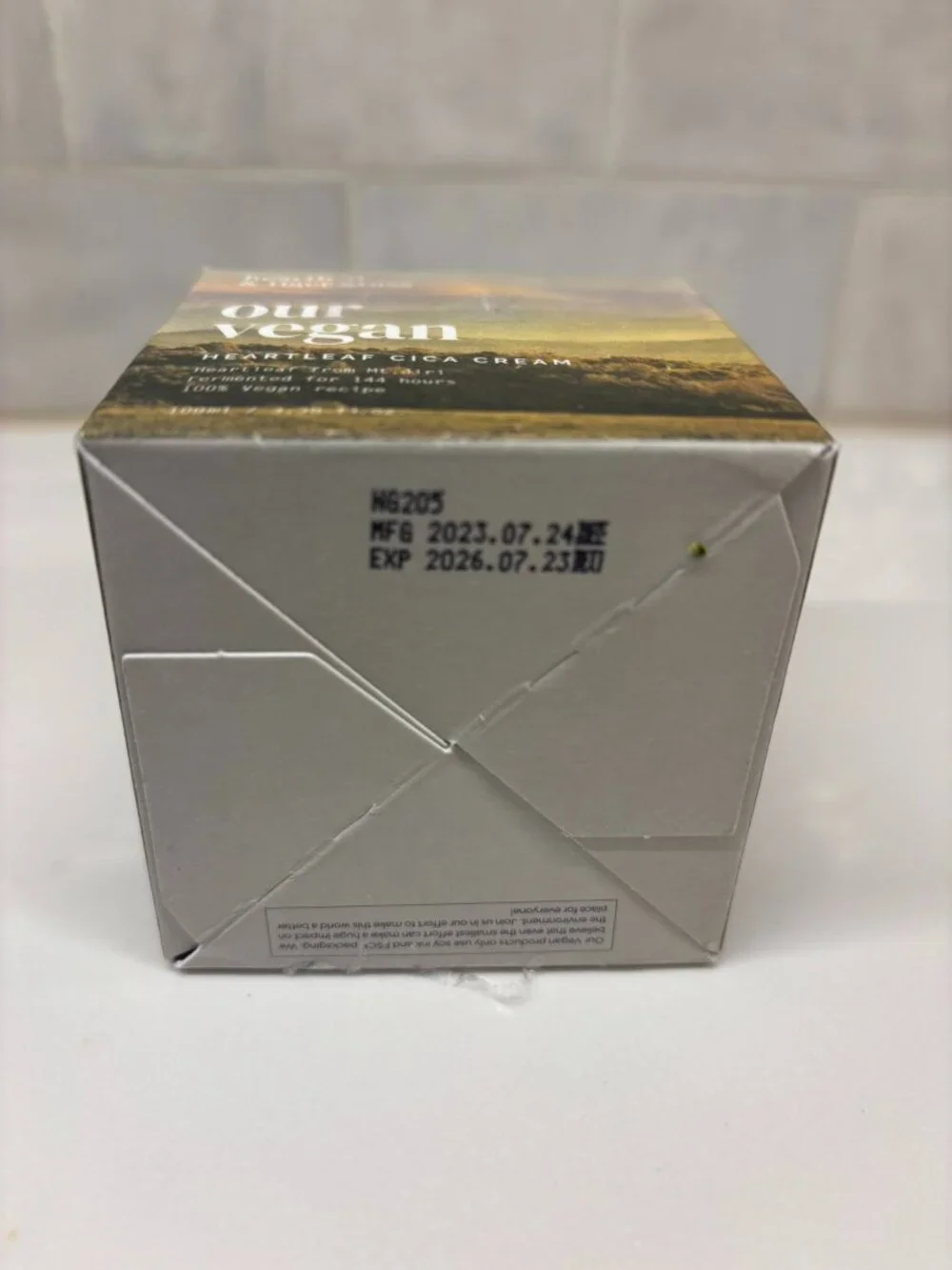 NEW & SEALED manyo Our Vegan Heartleaf & Tiger Grass Cica Cream 3.3 fl oz